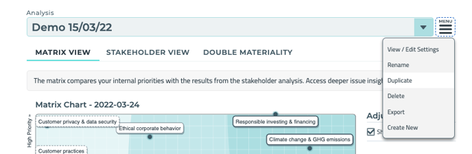 How to duplicate your analysis