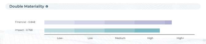 How to interpret the results of your data-driven double materiality analysis 3
