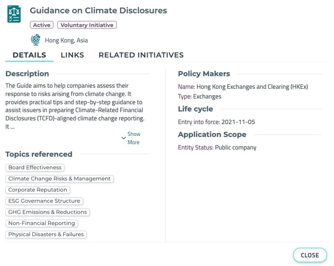 How to scan your company’s ESG regulatory horizon 3